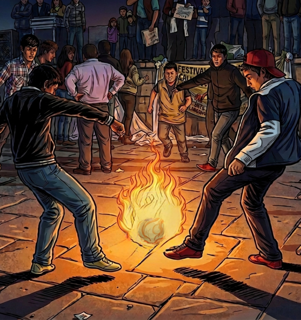 La fiesta de San Juan y gastronomía 