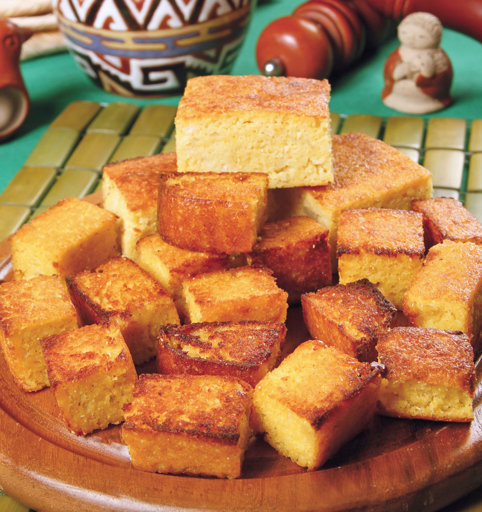 Sopa paraguaya tradicional