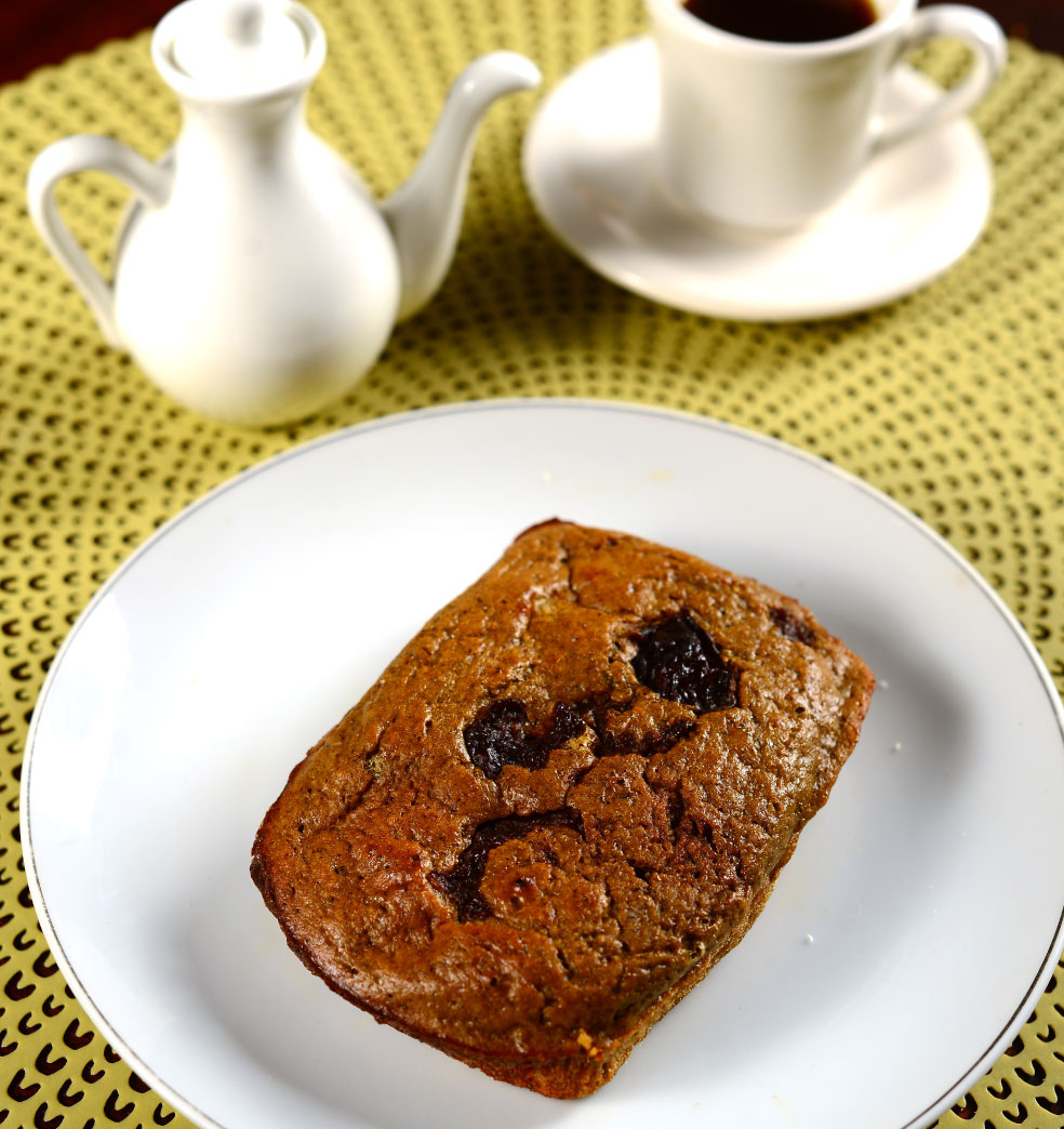 Budín integral de ciruelas