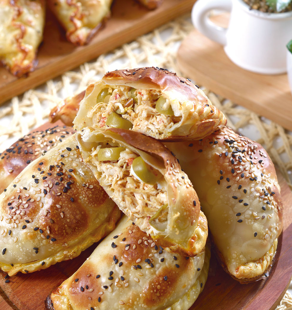 Empanadas fit de pollo
