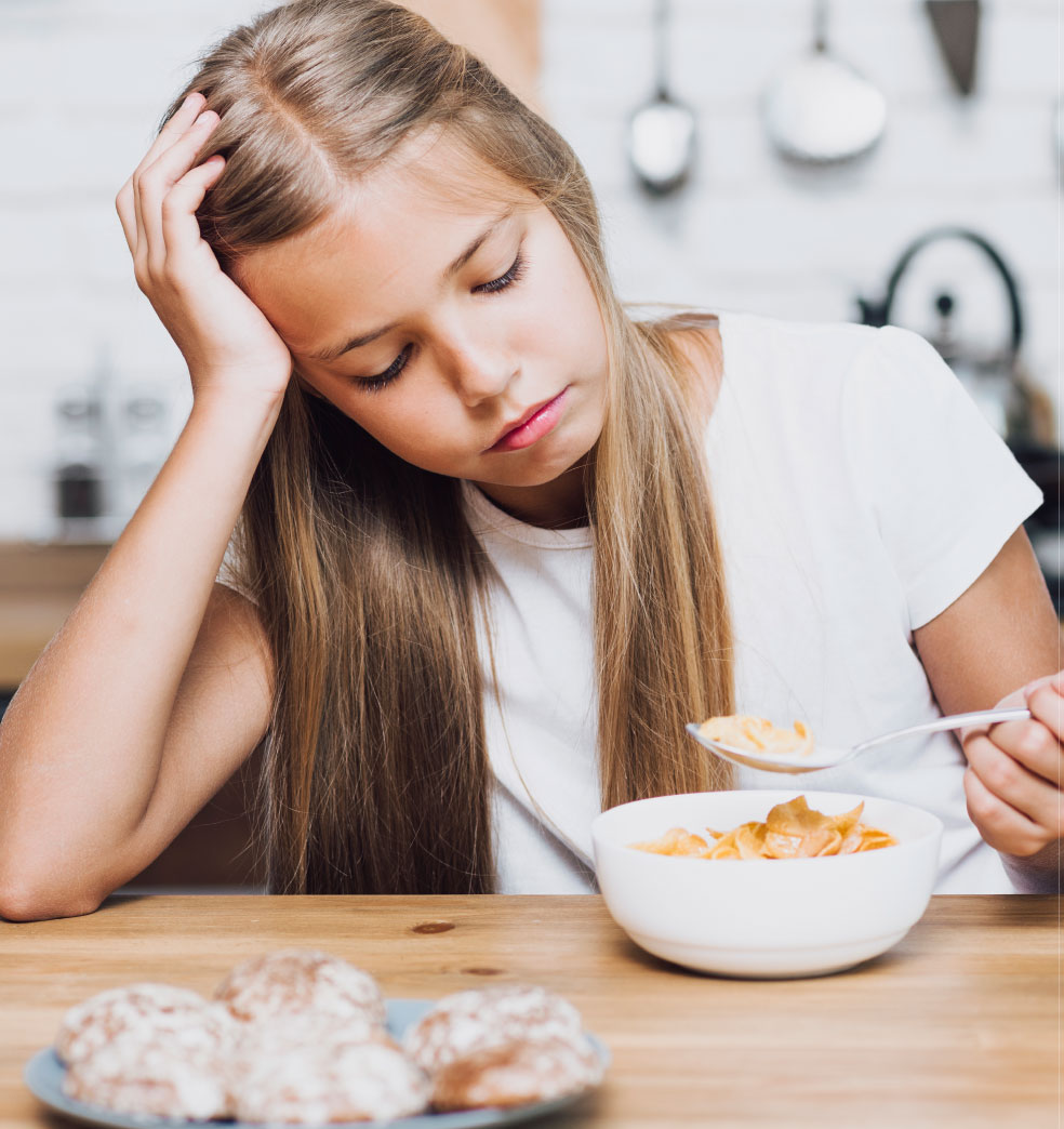 ¿Qué hago si mi hijo no quiere desayunar?