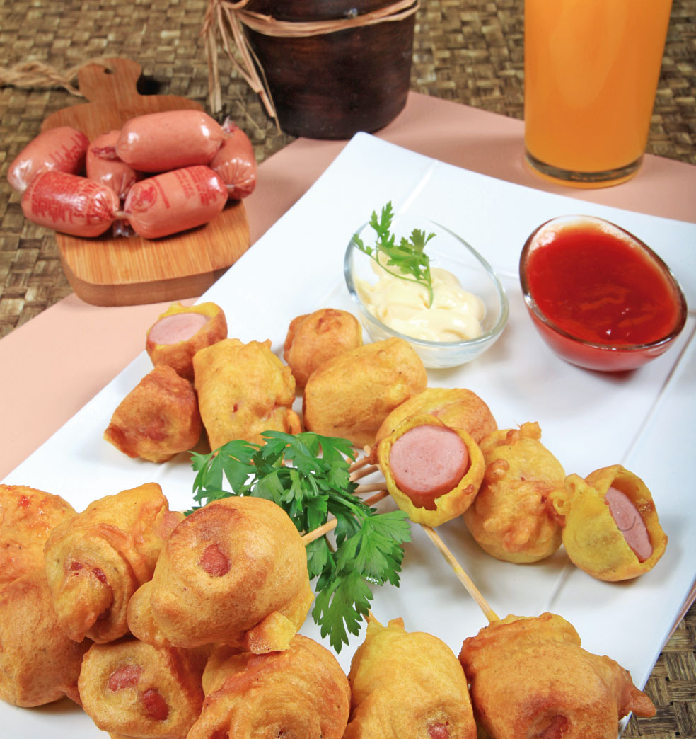 Mini panchos rebozados