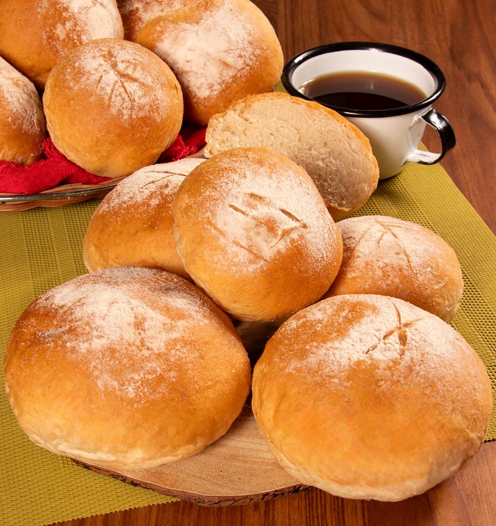 Pan de campo con masa madre
