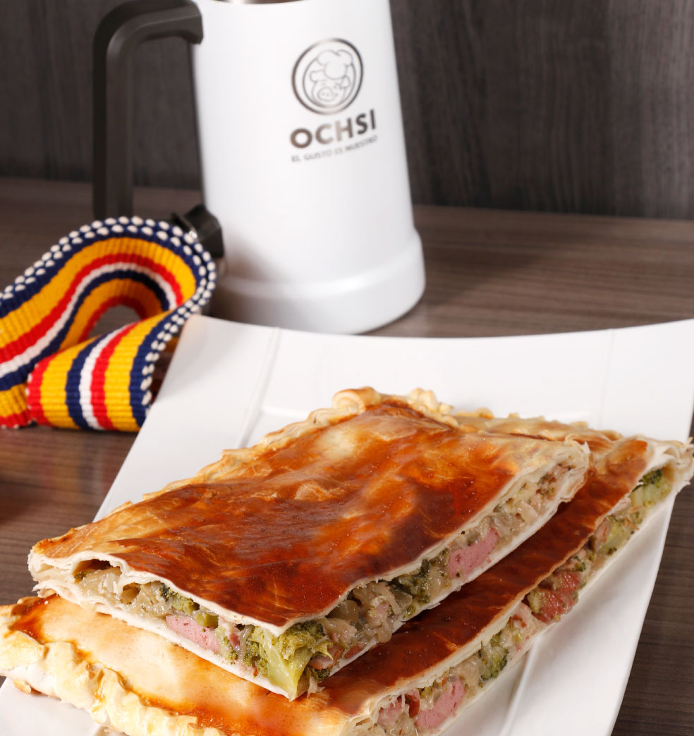 Pascualina de brócoli y chorizo