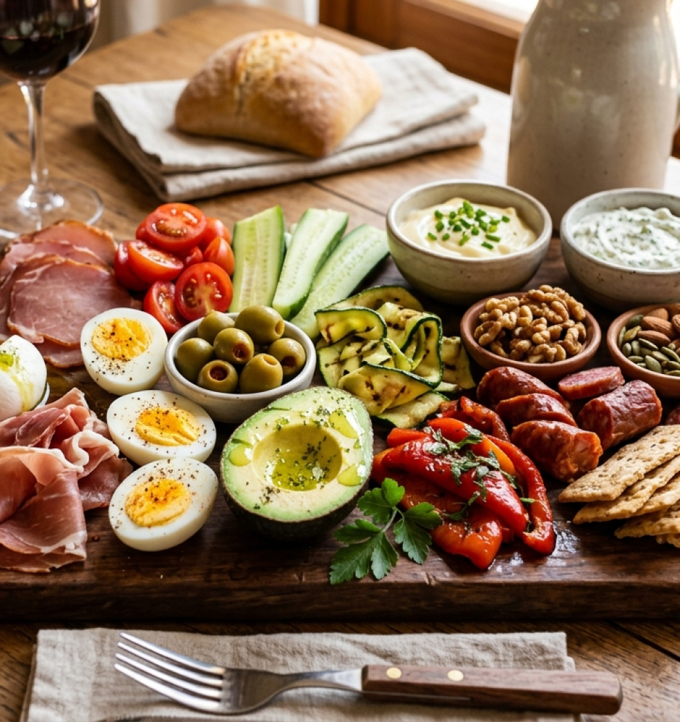 Picadas keto: una forma rica e inteligente de alimentarse 