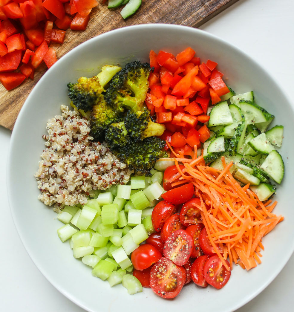 Propuesta de dieta básica para disminuir el peso y bajar el colesterol