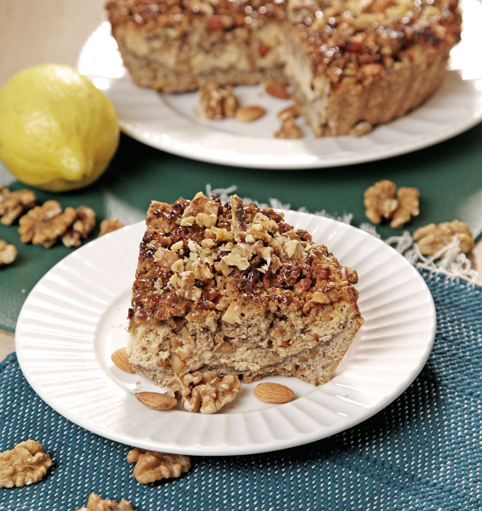 Tarta rápida de ricotta